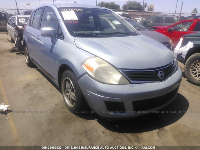 3N1BC1CP0BL367875 - 2011 NISSAN VERSA S/SL Light Blue photo 1