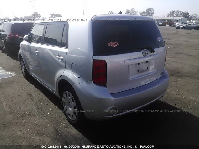 JTLZE4FE5A1111615 - 2010 TOYOTA SCION XB ვერცხლისფერი ფოტო 3