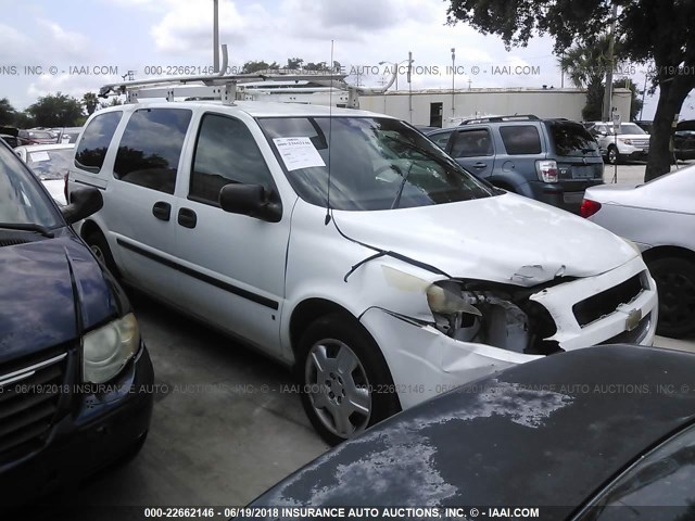 1GBDV13W77D207890 - 2007 CHEVROLET UPLANDER INCOMPLETE 白色 照片 1