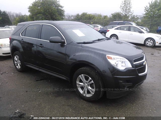 2GNALBEK0D1214473 - 2013 CHEVROLET EQUINOX LS GRAY photo 1