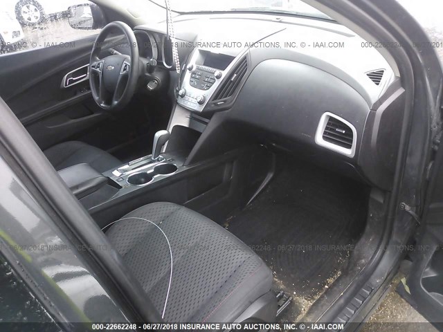 2GNALBEK0D1214473 - 2013 CHEVROLET EQUINOX LS GRAY photo 5