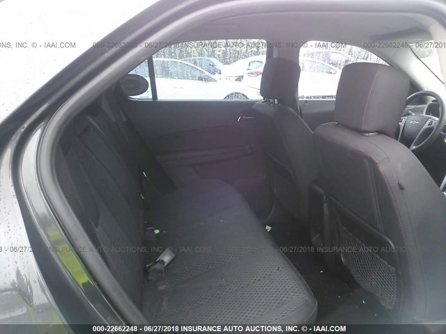 2GNALBEK0D1214473 - 2013 CHEVROLET EQUINOX LS GRAY photo 8