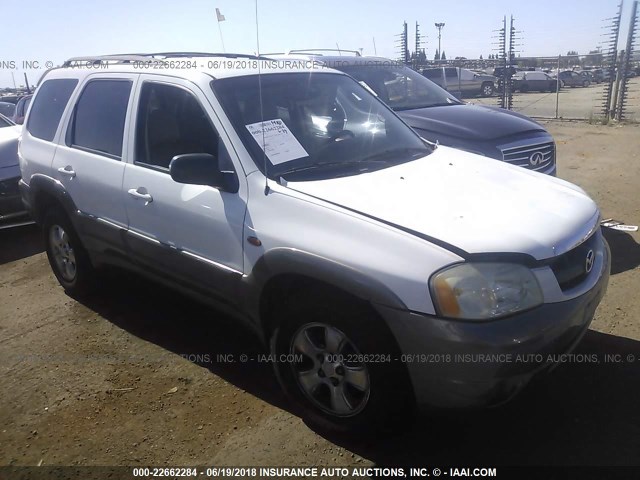 4F2CZ06123KM04252 - 2003 MAZDA TRIBUTE ES WHITE photo 1