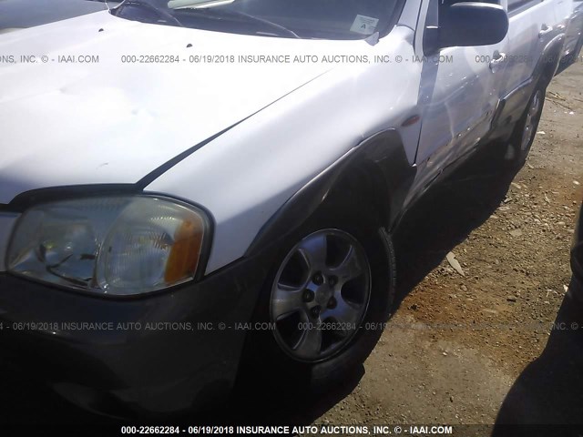 4F2CZ06123KM04252 - 2003 MAZDA TRIBUTE ES 白色 照片 6