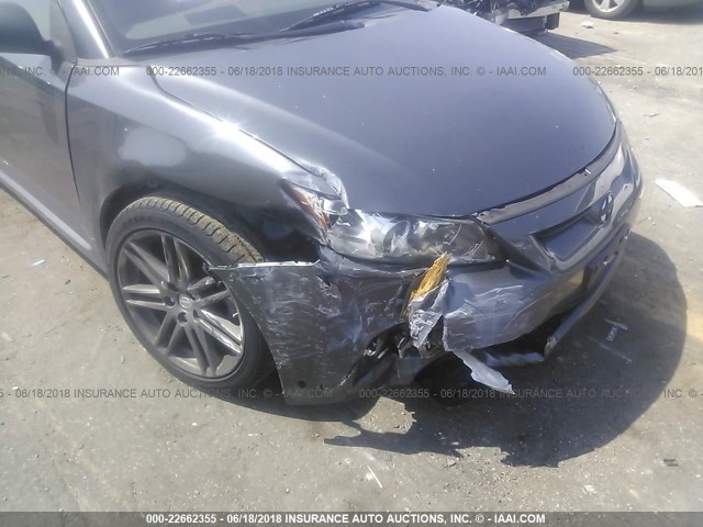 JTKJF5C72D3045155 - 2013 TOYOTA SCION TC 灰色 照片 6