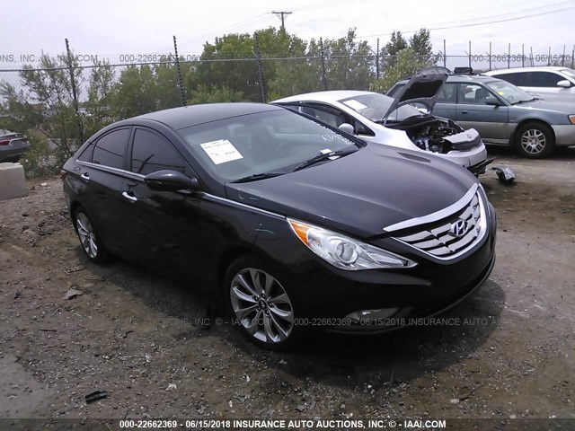 5NPEC4AB2BH317966 - 2011 HYUNDAI SONATA SE/LIMITED BLACK photo 1