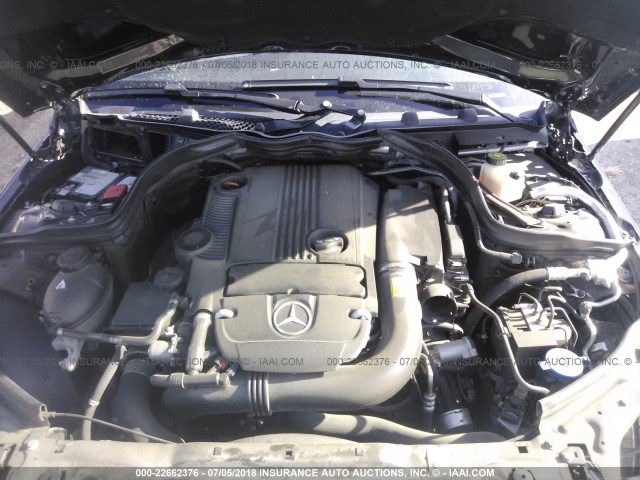 WDDGF4HB9EA930304 - 2014 MERCEDES-BENZ C 250 GRAY photo 10