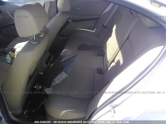 WBAPH57599NL79664 - 2009 BMW 328 I SULEV WHITE photo 8