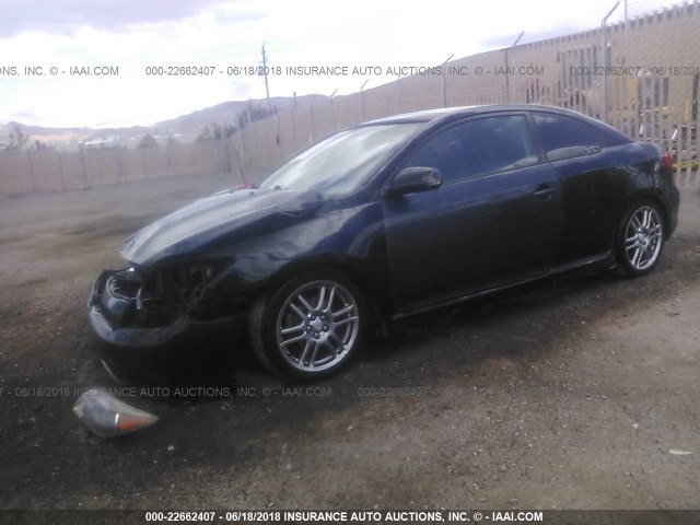 JTKDE177550013600 - 2005 TOYOTA SCION TC 黑色 照片 2