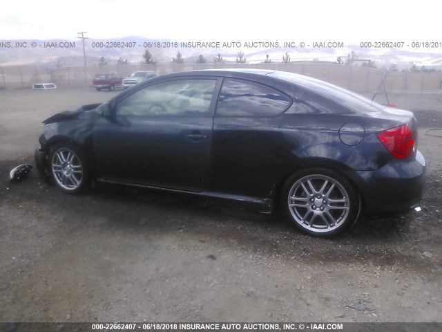 JTKDE177550013600 - 2005 TOYOTA SCION TC 黑色 照片 3