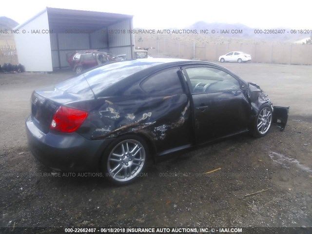 JTKDE177550013600 - 2005 TOYOTA SCION TC 黑色 照片 4