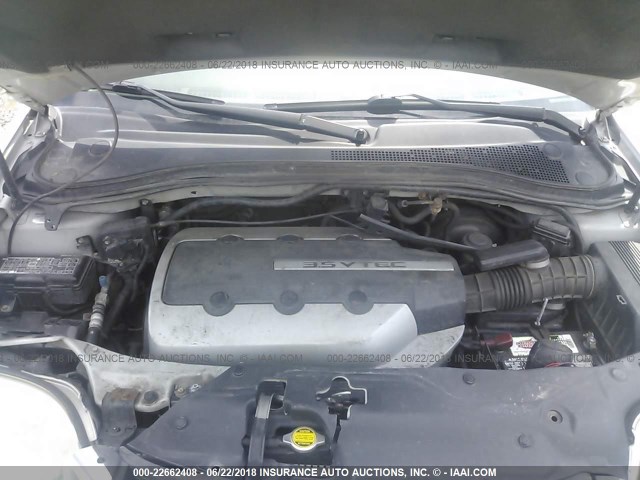 2HNYD18283H515518 - 2003 ACURA MDX SILVER photo 10