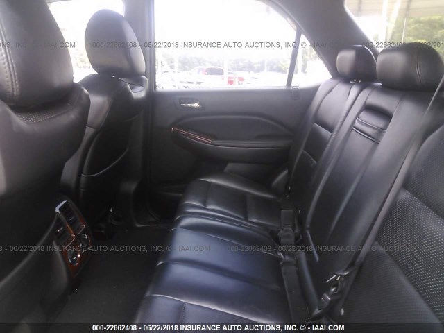 2HNYD18283H515518 - 2003 ACURA MDX SILVER photo 8