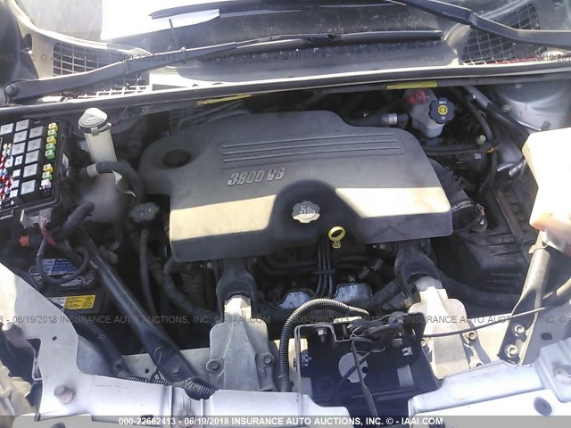 1GNDV23187D105995 - 2007 CHEVROLET UPLANDER LS SILVER photo 10