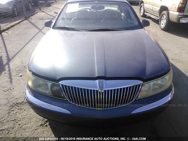 1LNFM97VXWY604200 - 1998 LINCOLN CONTINENTAL  Koyu mavi fotoğraf 6