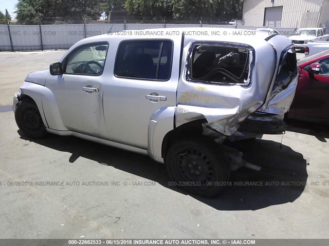 3GNDA13D77S558926 - 2007 CHEVROLET HHR LS 银色 照片 3