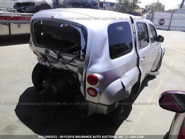 3GNDA13D77S558926 - 2007 CHEVROLET HHR LS 银色 照片 4