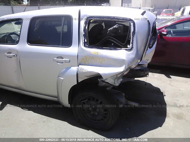 3GNDA13D77S558926 - 2007 CHEVROLET HHR LS 银色 照片 6