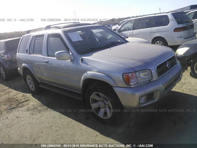 JN8DR09X12W651939 - 2002 NISSAN PATHFINDER LE/SE SILVER photo 1