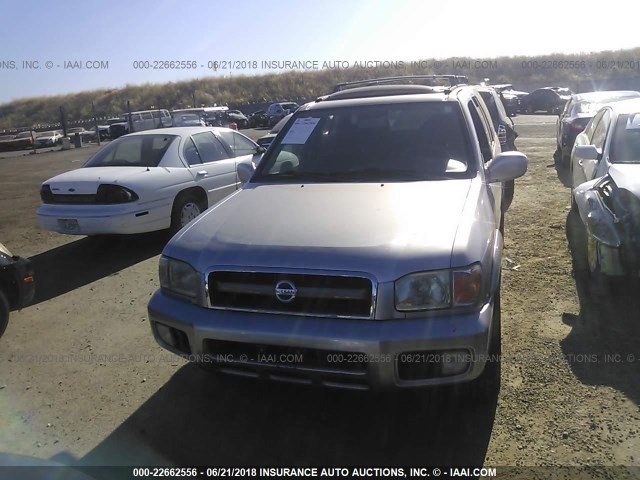 JN8DR09X12W651939 - 2002 NISSAN PATHFINDER LE/SE SILVER photo 6