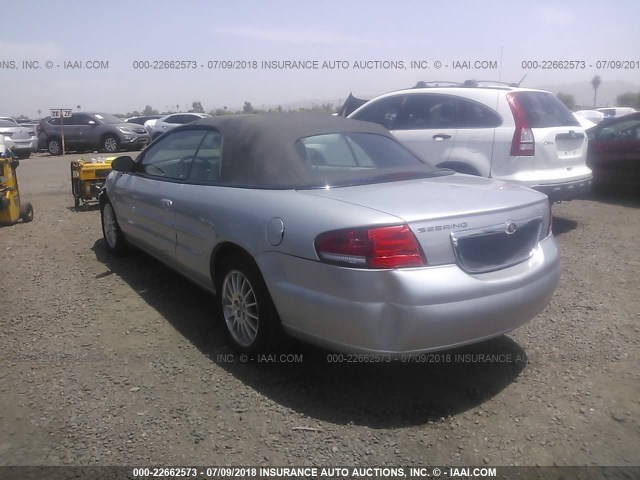 1C3EL55R16N282943 - 2006 CHRYSLER SEBRING TOURING SILVER photo 3