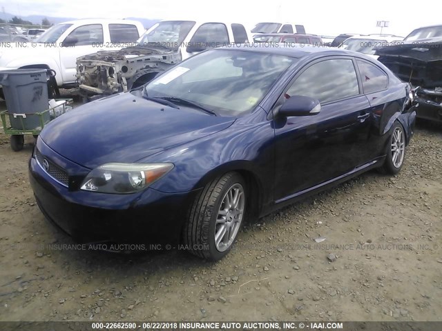 JTKDE177X70203704 - 2007 TOYOTA SCION TC 蓝色 照片 2