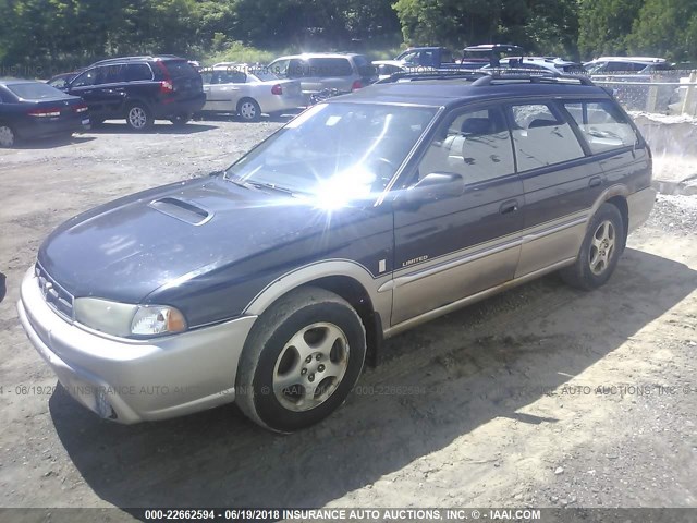 4S3BG6852W7644820 - 1998 SUBARU LEGACY 30TH ANN OUTBACK/LTD/SPT BLACK photo 2