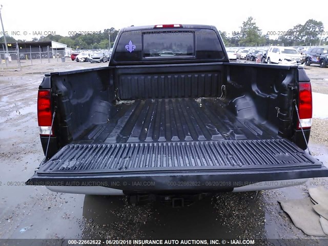 1N6BA07G98N330627 - 2008 NISSAN TITAN XE/SE/LE BLACK photo 8