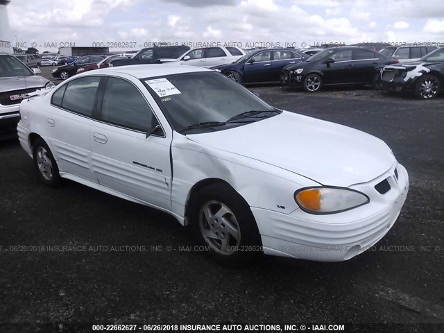 1G2NF52E1YC522404 - 2000 PONTIAC GRAND AM SE1 WHITE photo 1