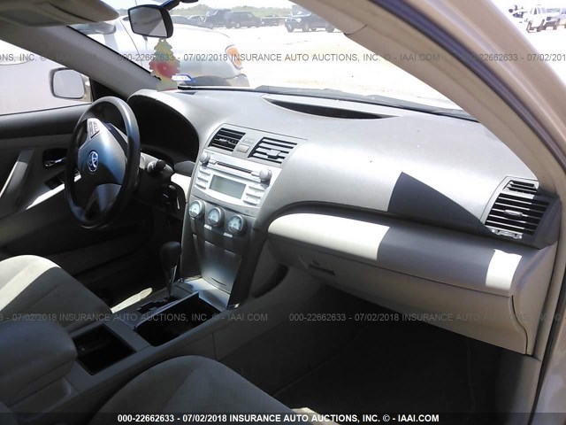 4T1BE46K17U635107 - 2007 TOYOTA CAMRY NEW GENERAT CE/LE/XLE/SE GOLD photo 5