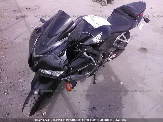 JH2PC40147M001099 - 2007 HONDA CBR600 RR BLACK photo 2