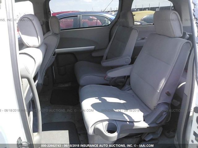 5N1BV28U47N117795 - 2007 NISSAN QUEST S/SE/SL WHITE photo 8