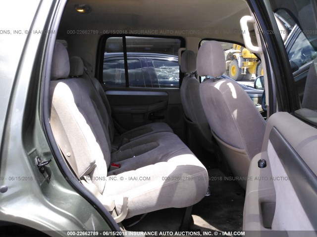 1FMZU73KX4UC11170 - 2004 FORD EXPLORER XLT/XLT SPORT/NBX 绿色 照片 8