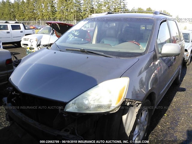 5TDZA22C35S312275 - 2005 TOYOTA SIENNA XLE/XLE LIMITED GRAY photo 2