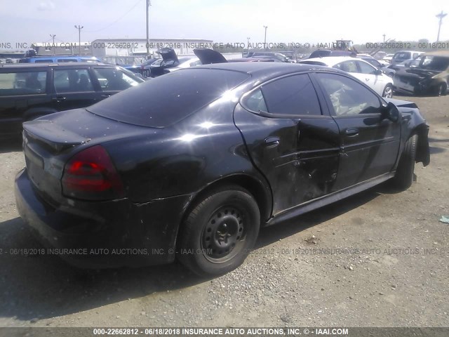 2G2WP522051131995 - 2005 PONTIAC GRAND PRIX BLACK photo 4