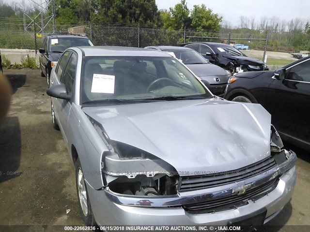 1G1ZT54815F337379 - 2005 CHEVROLET MALIBU LS 银色 照片 1