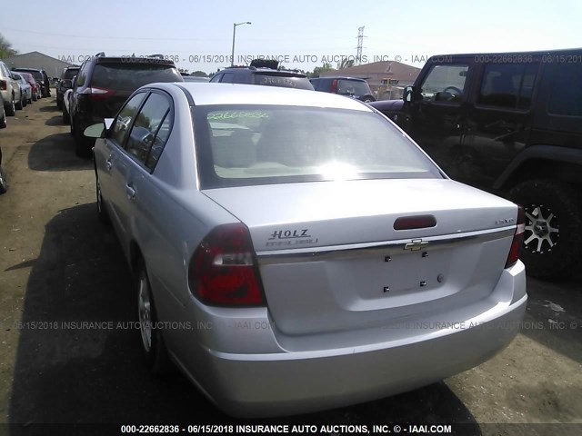 1G1ZT54815F337379 - 2005 CHEVROLET MALIBU LS 银色 照片 3