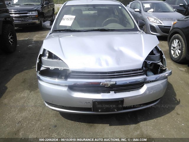 1G1ZT54815F337379 - 2005 CHEVROLET MALIBU LS 银色 照片 6