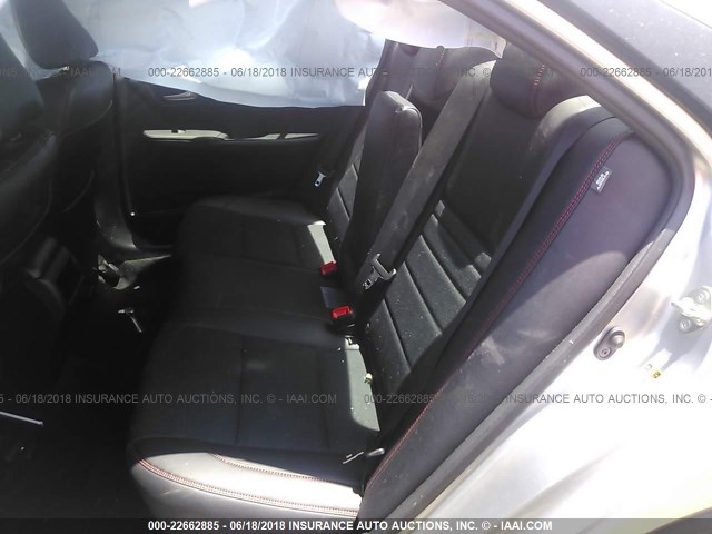 4T1BF1FK1GU229730 - 2016 TOYOTA CAMRY LE/XLE/SE/XSE SILVER photo 8