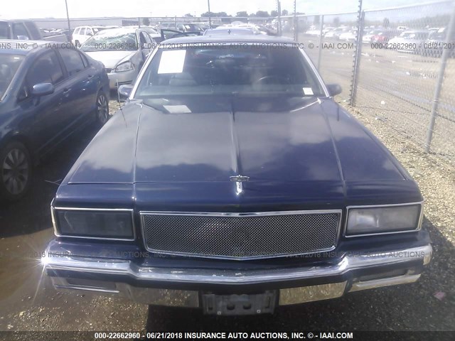 1G1BU51H1H9152450 - 1987 CHEVROLET CAPRICE CLASSIC BROUGHAM 深蓝色 照片 6