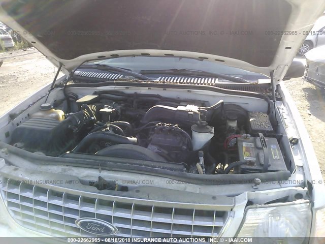 1FMZU73K84ZA55018 - 2004 FORD EXPLORER XLT/XLT SPORT/NBX 白色 照片 10