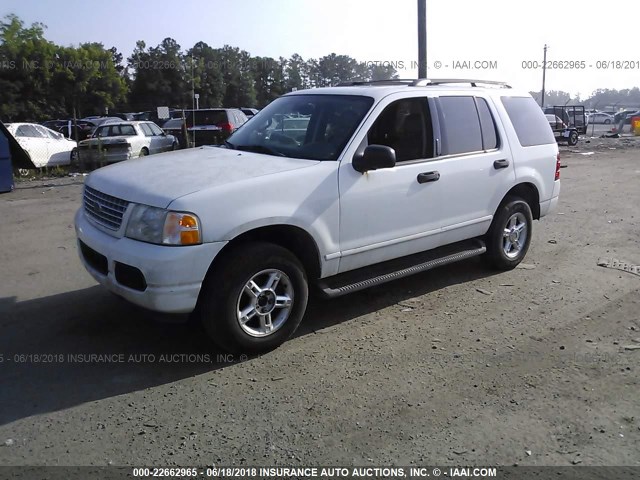 1FMZU73K84ZA55018 - 2004 FORD EXPLORER XLT/XLT SPORT/NBX WHITE photo 2