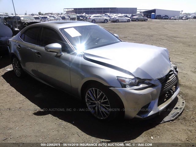 JTHBA1D24G5010839 - 2016 LEXUS IS 200T GRAY photo 1