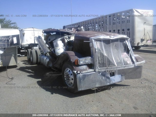 1XP5DB9X8PD323140 - 1993 PETERBILT 379 BROWN photo 1