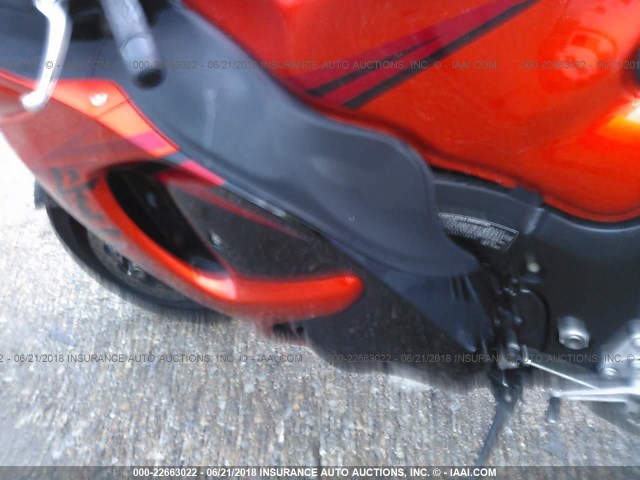 JS1GX72A882108630 - 2008 SUZUKI GSX1300 R ORANGE photo 9