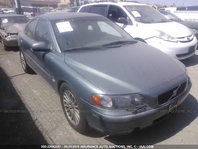 YV1RS53D412042295 - 2001 VOLVO S60 T5 GRAY photo 1