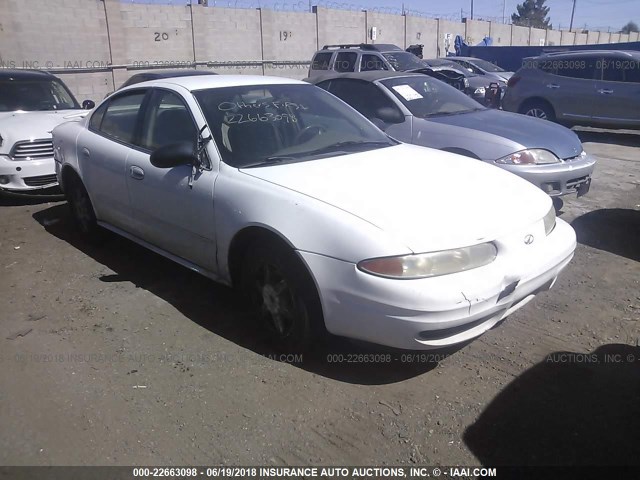 1G3NL52EX4C205297 - 2004 OLDSMOBILE ALERO GL WHITE photo 1