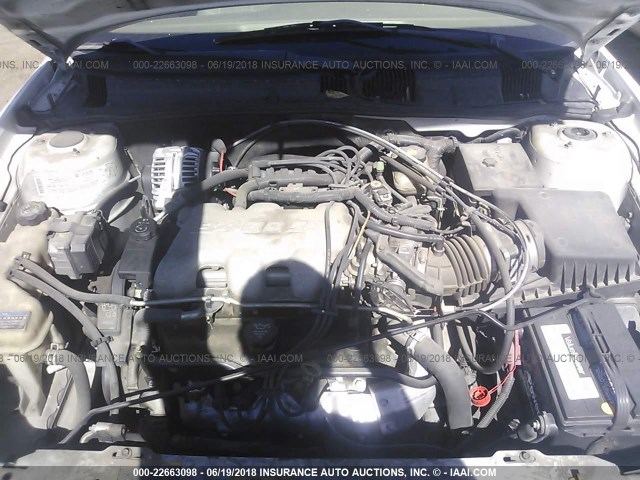 1G3NL52EX4C205297 - 2004 OLDSMOBILE ALERO GL თეთრი ფოტო 10