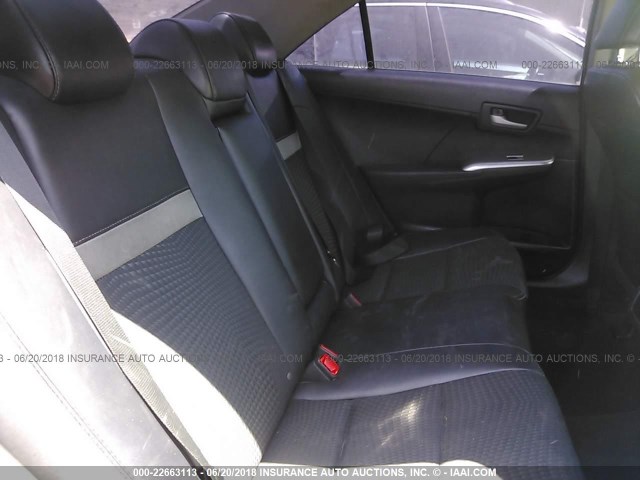4T1BF1FK8CU157869 - 2012 TOYOTA CAMRY SE/LE/XLE შავი ფოტო 8