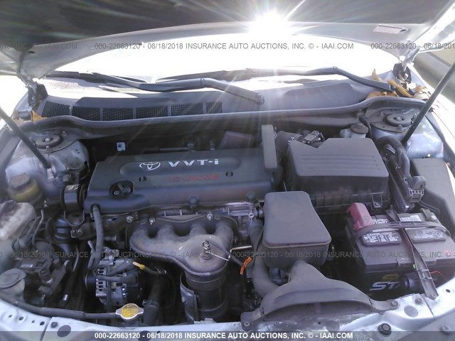 4T4BE46K99R121059 - 2009 TOYOTA CAMRY SE/LE/XLE Light Blue photo 10